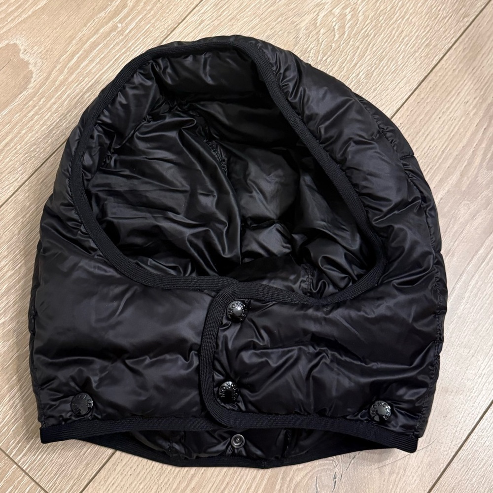 Moncler Detachable Black Puffer Hood